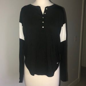Hollister Oversized Black Long Sleeve
